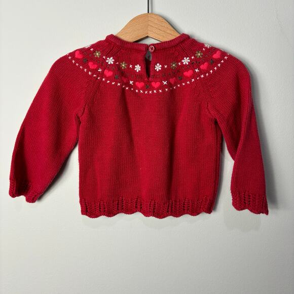 Gymboree Heart Knit Sweater - Picture 6 of 6